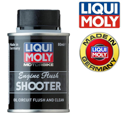 X2 Liqui Moly Motorbike Engine Flush Shooter 20597 80ml (Pack of 2) FREE SHIP
